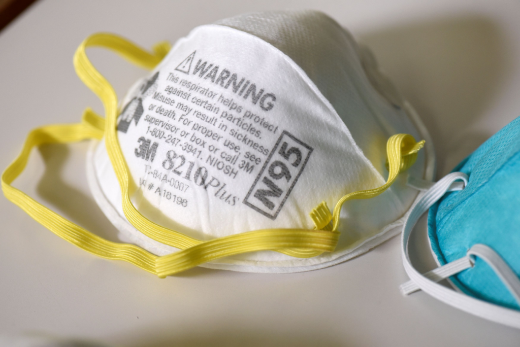 N95 surgical respirators 